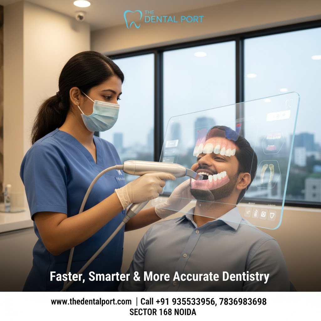 ? AI Dental Scanners in India: Faster, Smarter & More Accurate Dentistry at The Dental Port, Noida
